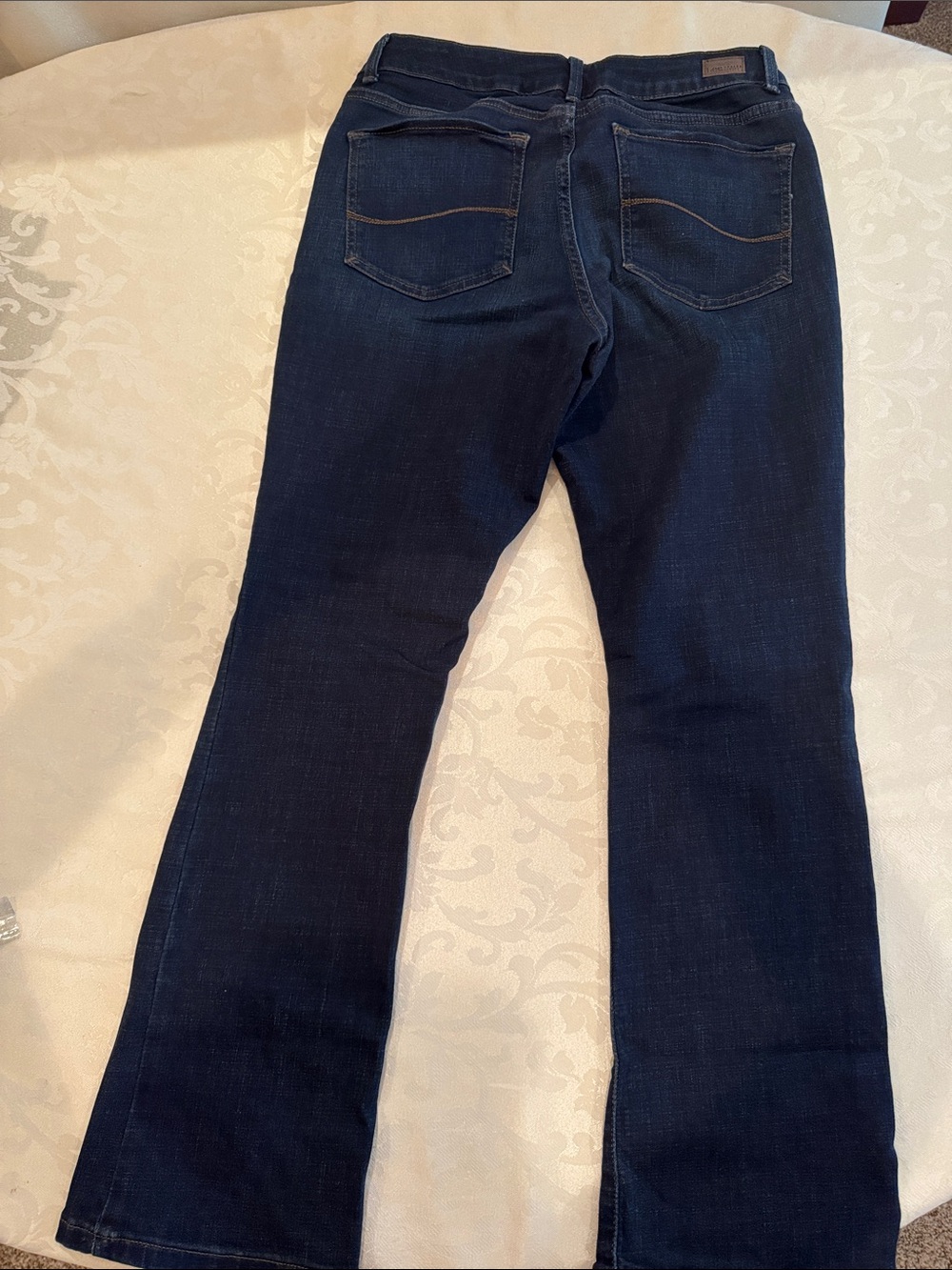 Lee Women's Dark Indigo Flare Jeans - Wide Leg